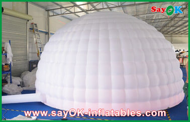 Tenda gonfiabile principale dell'aria delle luci, tenda gonfiabile della cupola del diametro 5m