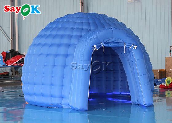 Tenda gonfiabile blu della cupola della proiezione del planetario di Digital per attivo dell'interno