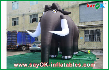 Blower personaggi di cartoni animati elefanti gonfiabili personaggi di cartoni animati per la nostra porta personalizzata
