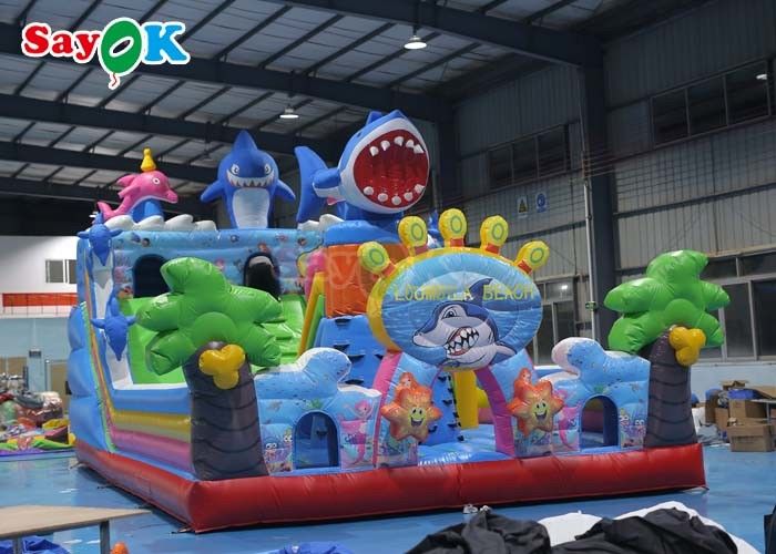 Slide a castello gonfiabile Commerciale Blow Up Jumping Combo Bounce House Slide a castello gonfiabile