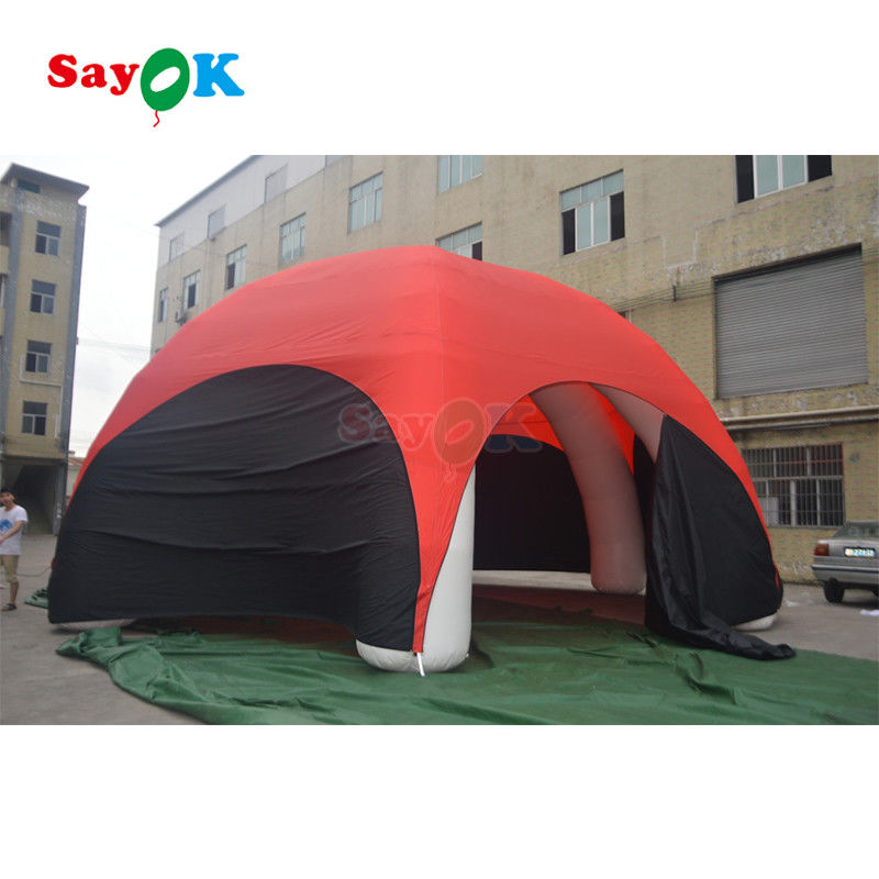 Grande Campeggio Inflatabile Gazebo Marquee Tent Commercio Esterno Inflatabile Igloo Marquee Dome Spider Tent per Evento
