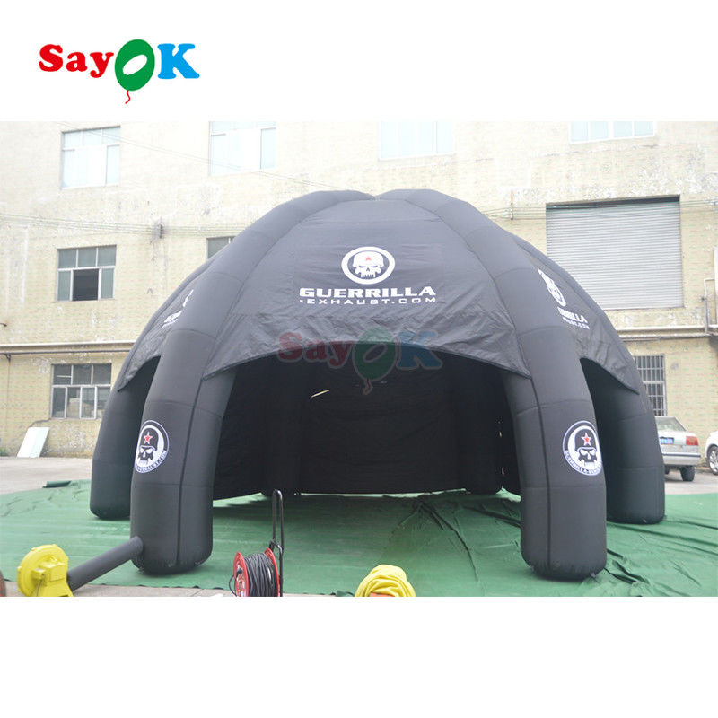 Tenda gonfiabile portatile Spider Customized Tenda gonfiabile Spider Dome Giant Tenda gonfiabile Spider per la promozione
