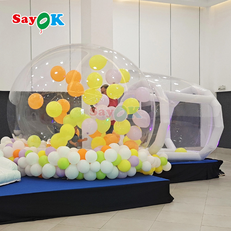 Sayok Bubble Casa gonfiabile Tenda Blow Up Bubble House per eventi all'aperto festa
