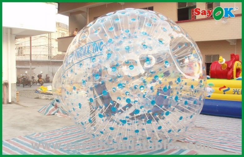 Palla umana gonfiabile gonfiabile locativa del criceto di dimensione dei giochi 1.0mm TPU di sport dei giochi gonfiabili