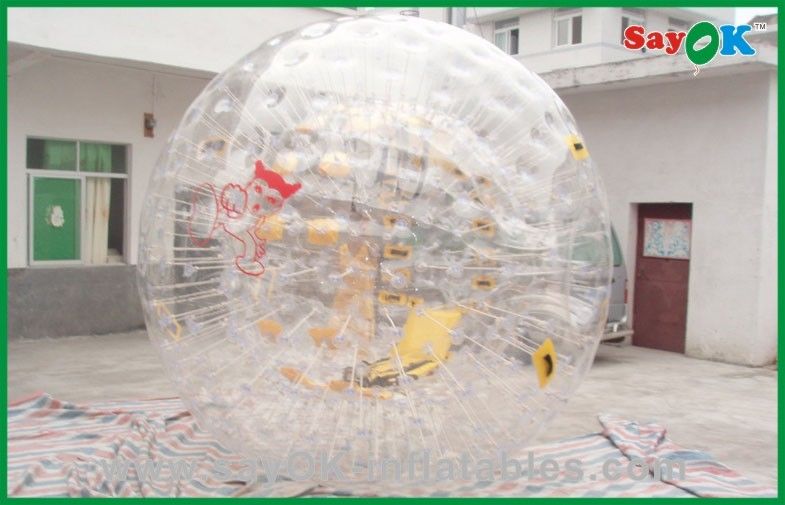 Giochi di partito gonfiabili per la palla gonfiabile di Zorb della bolla gigante degli adulti 0.7mm TPU/giochi gonfiabili di sport