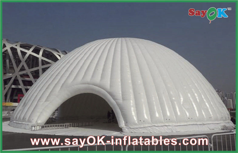 Commerciale Bianco Portatile LED Disco Illuminazione gonfiabile Tenda Igloo Mobile Night Club Tenda gonfiabile Nightclub