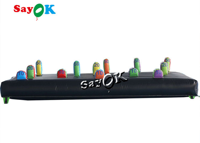 Giochi gonfiabili di Ring Toss Hoopla Inflatable Sports degli adulti dei bambini dei giochi all'aperto 4x2m 13x6.6ft