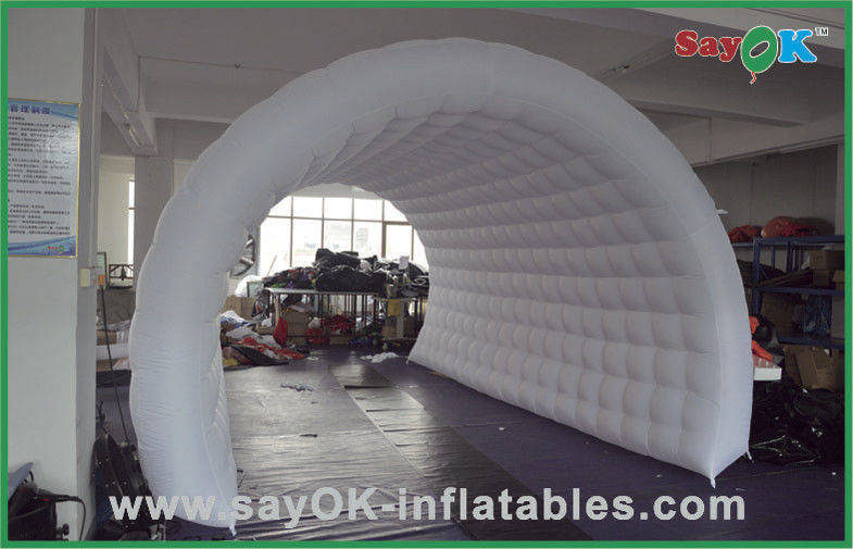 Tenda gonfiabile per cortile, tenda gonfiabile per eventi bianca, tenda gonfiabile per tunnel, tenda gonfiabile personalizzata