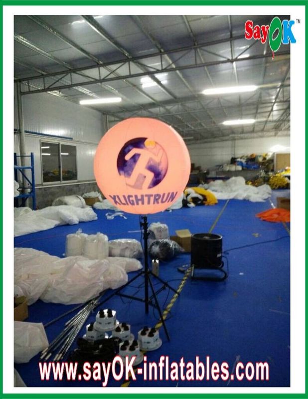 Il RGB accende lo SGS di nylon gonfiabile ROHS del panno della decorazione 190T di illuminazione con il supporto