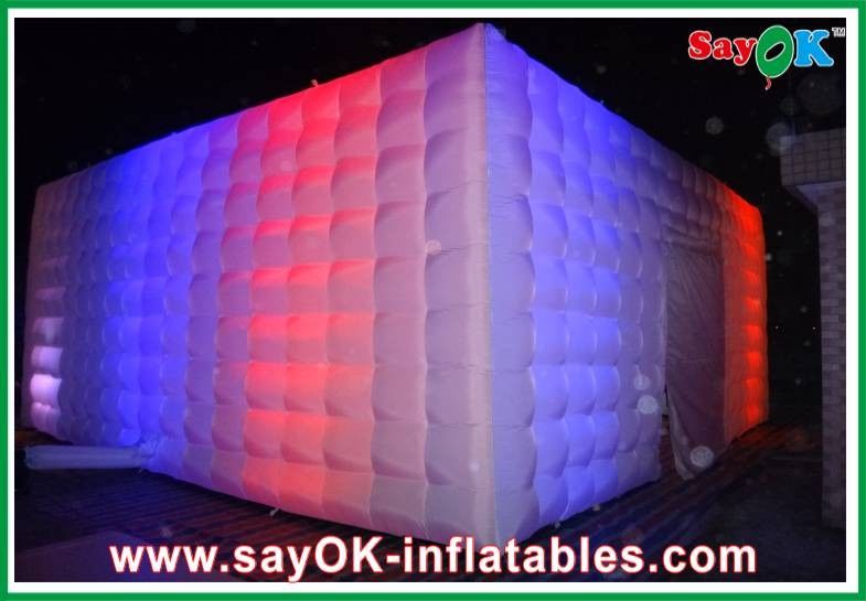 L10 X W10m tenda gonfiabile per famiglia con luce a led per discoteche Evento promozionale pubblicitario