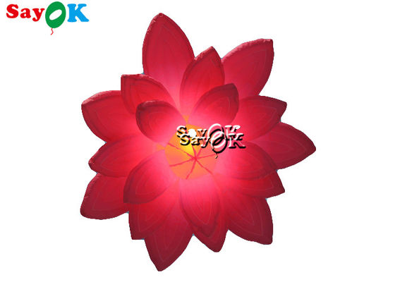 fiori d'attaccatura d'accensione gonfiabili di nozze della decorazione di 1.5m