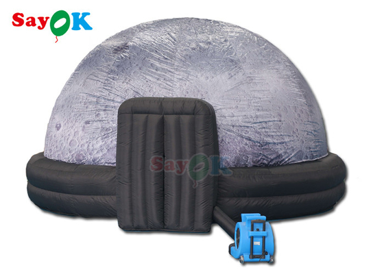 Tenda gonfiabile Logo Pattern su ordinazione del planetario della cupola del diametro del mestiere 5m
