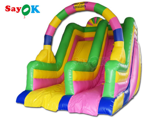 Slide gonfiabile Parco di divertimenti Slide gonfiabile commerciale Bouncer Slide d'acqua fritta 6x4x5m