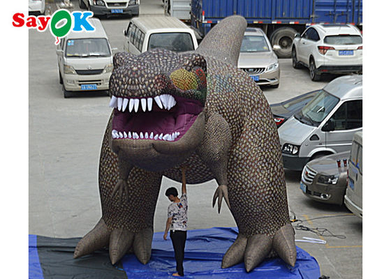 Dinosauri gonfiabili giganti Tyrannosaurus Rex gonfiabili Attività Decorazione Modello In aria Personaggi di cartoni animati