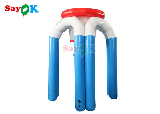 Cerchio di pallacanestro gonfiabile di lancio gigante del gioco per divertimento della famiglia