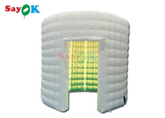 ROHS Foto Booth gonfiabile bianco Foto Booth Wall Selfie sfondo Foto Booth Inclosure