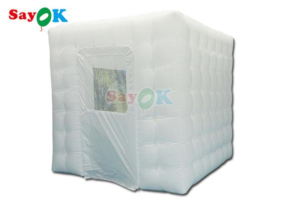 Led Light Inflatabile Marquee Tent Bambini Inflatabile Cubo Festa Tenda Nightclub Piccola Tenda