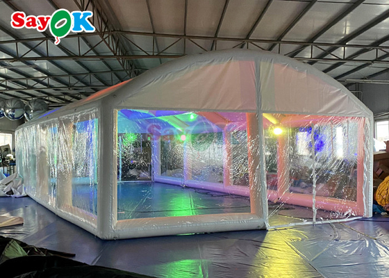 Tenda gonfiabile per piscina trasparente gonfiabile