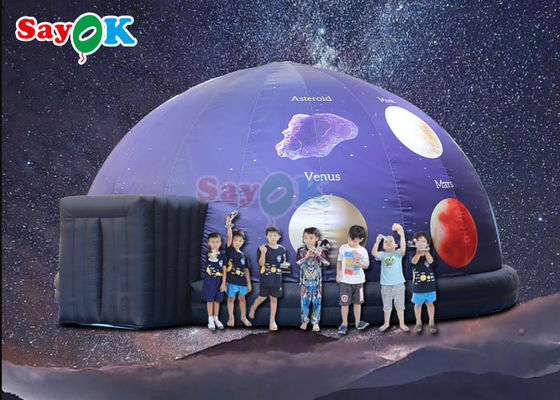 Tenda per planetario gonfiabile portatile 360 proiezione mobile Tenda per eventi planetario cupola