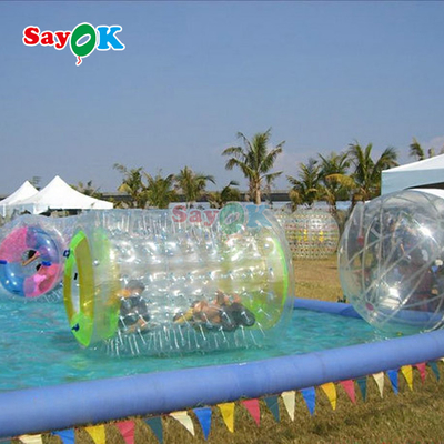 Sayok gonfiabile trasparente in PVC Humano Hamster Rolling Zorb Roller Ball Water Walking Game Ball per giocattoli acquatici