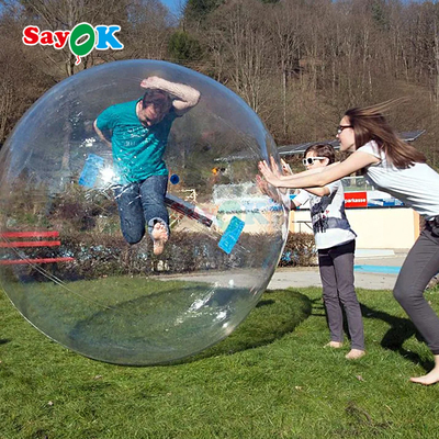 Sayok all'ingrosso Materiale in PVC Gioco sportivo all'aperto Palla gonfiabile per criceto umano Zorb Ball per giochi interattivi all'interno e all'esterno