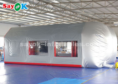 Tenda auto gonfiabile Mobile Tenda gonfiabile per spruzzo di vernice con filtro a spugna per la manutenzione dell'auto