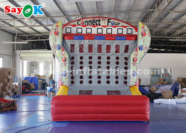 Gioco gonfiabile della fucilazione dell'obiettivo di pallacanestro dei giochi di sport di sport di divertimento gonfiabile dei giochi