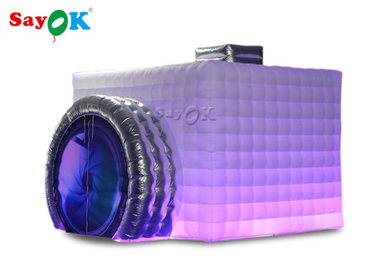 La cabina/macchina fotografica gonfiabili della foto del partito della tenda del panno gonfiabile di Oxford ha modellato la tenda gonfiabile del cubo per nozze