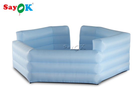 Giochi gonfiabili di sport del panno di Oxford dei giochi dell'aeratore gonfiabile di Gaga Ball Pit With Electric per i bambini