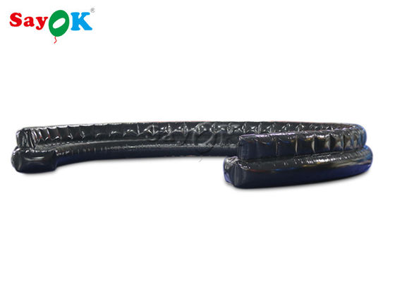 Abitudine gonfiabile su ordinazione chiusa ermeticamente nera 7.3m del sofà di esplosione dei prodotti