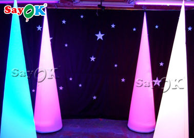 Decorazione di illuminazione/cono gonfiabili attraenti di esplosione per il Natale