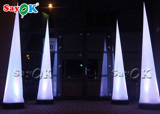 Cono gonfiabile decorativo del partito LED per l'evento all'aperto e dell'interno