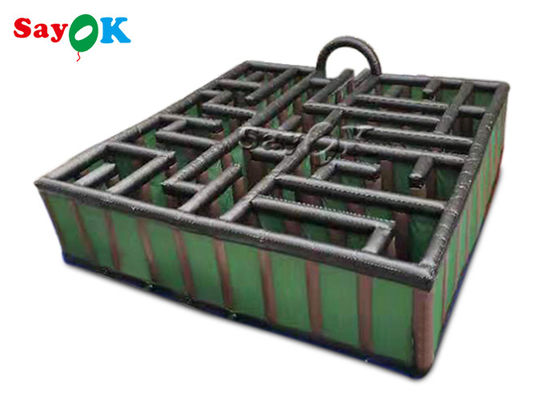 Corsa ad ostacoli gonfiabile gonfiabile dei giochi di sport dei bambini 10x10x2.5m dei giochi di carnevale