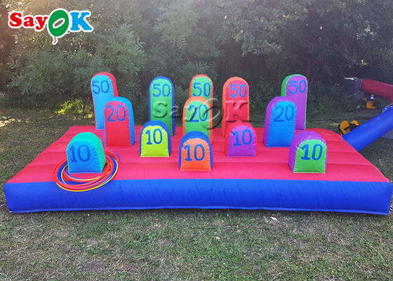 PVC Ring Toss Game With Rings gonfiabile del gioco dell'obiettivo