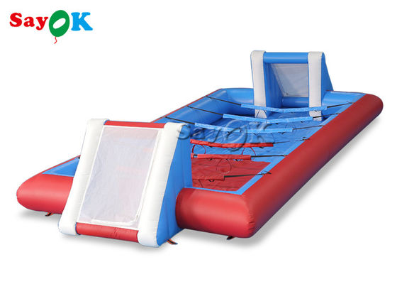 campo di calcio gonfiabile portatile 30x15ft dei giochi di sport di 10x5m con il ventilatore