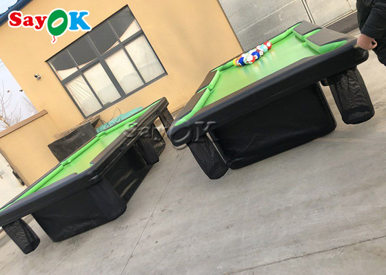 Biliardo gonfiabile sigillato aria lanciante gonfiabile del PVC del gioco 0.9mm con il supporto