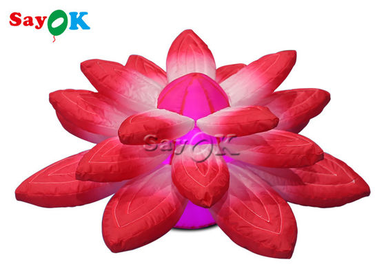 decorazione della fase dell'ingresso di 3.28ft con le luci gonfiabili rosse che appendono loto