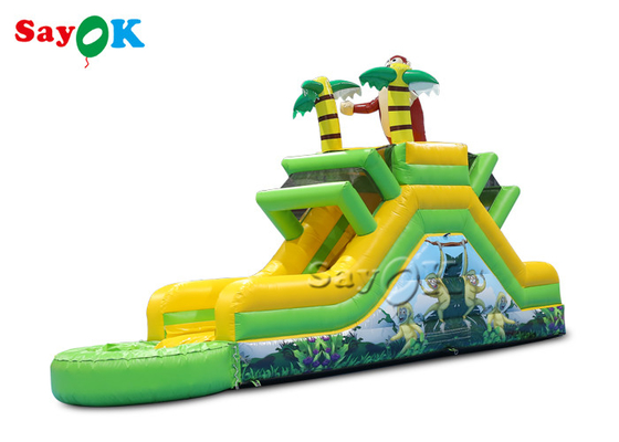 Slide gonfiabili Bouncy Bounce House Portabile Slide gonfiabile Bouncer Gorilla Tematico Blow Up Slide Acqua