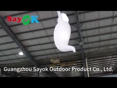 5 FT Altezza Halloween gonfiabili Cute Outdoor Hanging Ghost Decorazioni