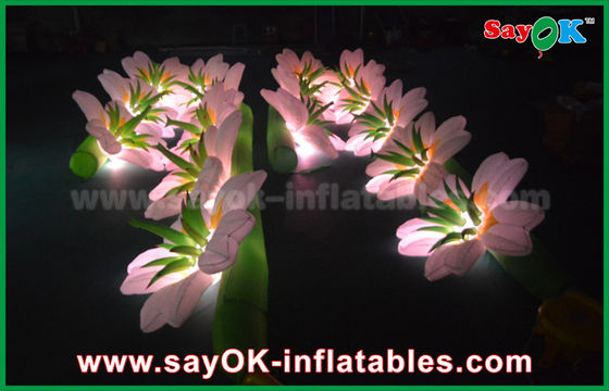 Panno gonfiabile principale promozionale della decorazione 190t Oxford del fiore