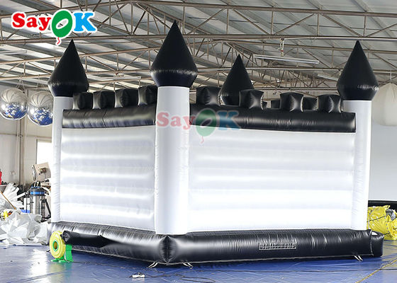 Castello bianco Jumper Wedding Inflable Bounce Jumping della tela cerata per l'affitto del partito