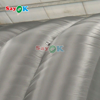 10x6x5.4mH tenda da palco gonfiabile a cupola nera per eventi di festa