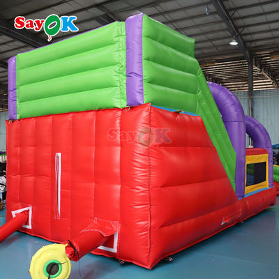 Slide gonfiabile Bouncer Slide Casa gonfiabile Bouncy Castello gonfiabile Castello gonfiabile con scivolo