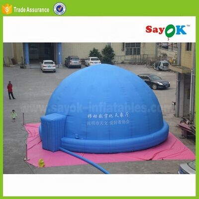 Mini inflatabili portatili Tenda planetaria 360 Tenda a cupola gonfiabile per insegnamento