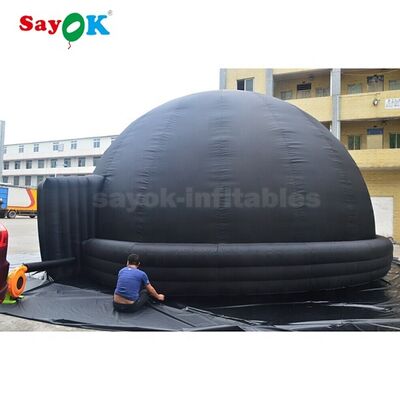 360 Degree Fulldome Kids Schools Equipment Movie Star Projection Tent Mobile Portable Inflatabile Planetario Dome in vendita