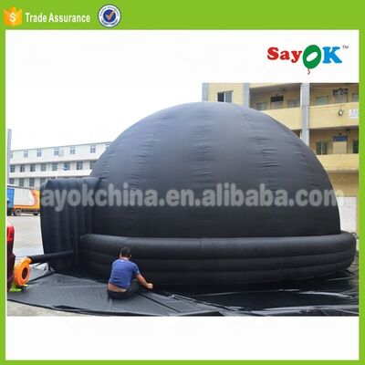360 Degree Fulldome Kids Schools Equipment Movie Star Projection Tent Mobile Portable Inflatabile Planetario Dome in vendita
