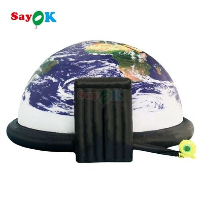 Sayok Cupola Planetario Mobile con Stampa Digitale da 6m, Tenda Astronomica Gonfiabile Portatile per Scuole