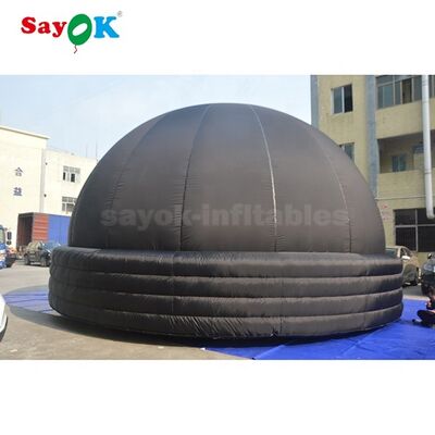 Sayok 100% Blackout 6m nero Planetario Proiettore Cupola 360° Proiezione Planetario Tenda in vendita