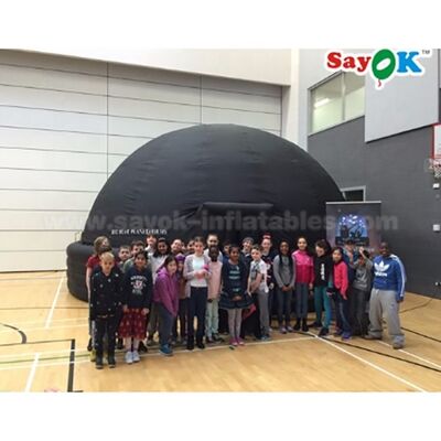 Sayok 100% Blackout 6m nero Planetario Proiettore Cupola 360° Proiezione Planetario Tenda in vendita