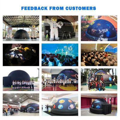 Sayok Indoor Waterproof Blow Up Inflatable Dome Tent Cinema Planetario per l'insegnamento scolastico